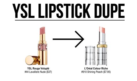 ysl dupe lipstick|ysl lipstick for women.